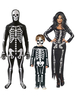 Familien Matching Pyjamas Skelett Cosplay Kostüm Halloween