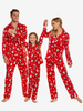 Familien-Weihnachtspyjama-Kind-Kleinkind-Weihnachtsmuster-Hosen-Oberseiten-Sets