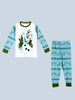 Familien Weihnachtspyjamas Kinder Pyjamas Schneemann Faschingskostüme Set