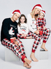 Familien Weihnachtspyjamas Rot Overall Baby Onesie Faschingskostüme