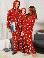 Familien Weihnachtspyjamas Weihnachtsoverall Faschingskostüme