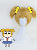 Fasching 2021 Cosplay Perücke in Gelb Hitzebeständigen Faser 2021 Cosplay mit Perücke Japanischer Anime Faschingskostüme