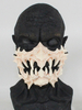 Fasching Accessoires Schwarz Schildkröte Zahn Gesicht Abdeckung Cosplay Kostüm