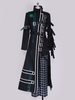 Fasching Amnesia Kent Cosplay Kostüm japanische Anime schwarze Uniform Tuch 3 Stück Cosplay Set Fasching Faschingskostüme