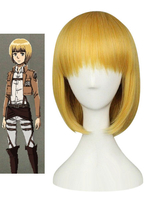 Fasching Angriff auf Titan Armin Arlert Karneval Cosplay Perücke Faschingskostüme