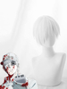 Fasching Anime Cosplay Perücke Karneval Weiße Cosplay Perücke Faschingskostüme