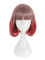 Fasching Anime Kawaii Mädchen Harajuku Stil Kurze Cosplay Perücke Faschingskostüme