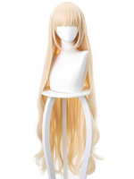 Fasching Arknights Cosplay Perücke Nightingal Long Curly Game Cosplay Perücken Faschingskostüme