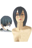 Fasching Black Butler Ciel Phantomhive Cosplay Perücke