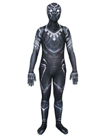 Fasching Black Panther Cosplay Zentai Marvel Comics Karneval-Kostüm Karneval Kostüm Faschingskostüme