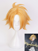 Fasching Boku No Hero Academia 2021 BNHA Kaminari Denki Ladebolzen Cosplay Perücke Faschingskostüme