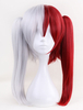 Fasching Boku No Hero Academia 2021 Shoto Todoroki Mädchen Ausführung BNHA Karneval Cosplay Perücke Faschingskostüme