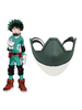 Fasching Boku No Hero Academia 2021Grün und GrünCosplay Maske Faschingskostüme