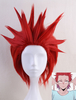 Fasching Boku No Hero Academia BNHA 2021 Rot Riot Kirishima Eijiro Cosplay Perücke Faschingskostüme