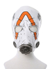 Fasching Borderlands Cosplay Maske Psycho Half Face Mask Cosplay Zubehör Faschingskostüme