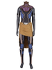 Fasching Bräunlich schwarz cosplay film outfit kunstleder schwarz panther shuri marvel comics cosplay Faschingskostüme