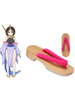 Fasching Cospaly Schuhe von Holz Miss Kobayashi