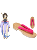 Fasching Cospaly Schuhe von Holz Miss Kobayashi