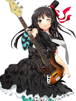 Fasching Cosplay Kleid von Kanon Akiyama Mio