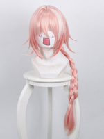 Fasching Cosplay Perücke fate in Rosa Hitzebeständigen Faser Cosplay mit Perücke Japanischer Anime Faschingskostüme