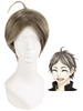 Fasching Cosplay Perücke Haikyuu!! in Grau Hitzebeständigen Faser