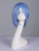 Fasching Cosplay Perücke Hitzebeständigen Faser Kuroko Tetsuya Perücke glattes Haar von Kuroko No Basketball mit Light Blue Japanischer Anime Faschingskostüme