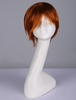 Fasching Cosplay Perücke Hitzebeständigen Faser Yata Misaki Perücke von K Orange rot mit Perücke Japanischer Anime Faschingskostüme