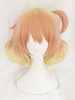 Fasching Cosplay Perücke mit Hellgolden Hitzebeständigen Faser von Macross Frontier und Perücke Japanischer Anime Faschingskostüme