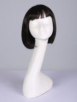 Fasching Cosplay Perücke Oginome Ringo Braunschwarz Perücke Hitzebeständigen Faser von MAWARU-PENGUINDRUM Japanischer Anime Faschingskostüme
