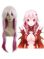 Fasching Cosplay Sin Krone Wasser rosa lange Perücke Faschingskostüme