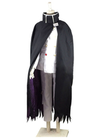 Fasching Danganronpa V3 Kokichi Oma Spiel von Danganronpa Set Kammwolle mit Hut&und Überzieher&und Umhang / Cape&Hose&und Schal Faschingskostüme