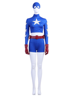 Fasching DC Comics Stargirl Blue Cosplay Kostüm