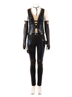 Fasching Deadpool 2 Domino 2021 Karneval Cosplay Kostüm Karneval Kostüm Faschingskostüme