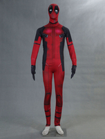 Fasching Deadpool Cosplay Kostüm Marvel Superheld Lycra Spandex Zentai Karneval Kostüm Faschingskostüme