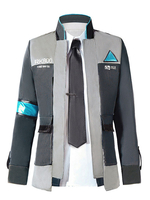 Fasching Detroit werden menschliche Connor Karneval Cosplay Mantel Anzug Version Karneval Kostüm Faschingskostüme
