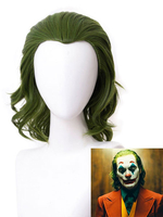 Fasching Die Joker 2021 Film Cosplay Perücke Arthur Fleck Deep Wave Curly Cosplay Perücken Faschingskostüme