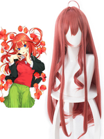 Fasching Die Quintessenz Quintuplets Nakano Itsuki Fasching Cosplay Perücke Faschingskostüme