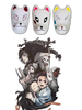 Fasching Dämonentöter Kimetsu Nein Yaiba Kamado Tanjirou Sabito Makomo Maske Anime Cosplay Accessores