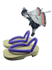 Fasching Dämonentöter: Kimetsu No Yaiba Shinobu Kocho Clogs und Socken Anime Cosplay Zubehör