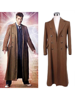 Fasching Doctor Who Peter Capaldi Fasching Cosplay OvercoatCostume