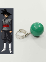 Fasching Dragon Ball Super Zamasu Goku Schwarz Karneval Cosplay Ohrringe Faschingskostüme