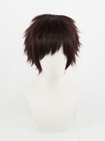 Fasching Dunkelbraune Cosplay Perücke My Hero Academia Perücke Chisaki Kai Overhaul Cosplay Perücken Faschingskostüme