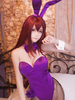 Fasching Fate Grand Order FGO Scathach Bunny Girl Version Fasching Cosplay Perücke Faschingskostüme