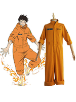 Fasching Feuerwehr Cosplay Arthur Boyle Polyester Overall Cosplay Kostüm Faschingskostüme