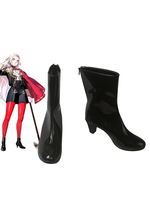 Fasching Fire Emblem Three House Cosplay Stiefel Edelgard Von Fresberg Schwarz Cosplay Schuhe Faschingskostüme