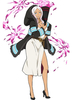 Fasching Fire Force Cosplay Prinzessin Hibana Polyester Kleid Cosplay Mantel Faschingskostüme