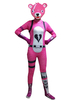 Fasching Fortnite Cosplay Kostüm Pink Bear Fasching Jumpsuit Spiel Cosplay Kostüme Karneval Kostüm Faschingskostüme