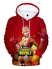Fasching Fortnite Weihnachten Kapuzenpullover 2021 Für Erwachsene Rot Weihnachten Kapuzenpullover Fasching Karneval Kostüm Faschingskostüme