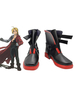 Fasching Fullmetal Alchemist Edward Elric Cosplay Kostüm Schwarze Stiefel Fasching