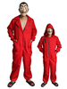Fasching Geld Überfall Cosplay Dali Rot La Casa De Papel Cosplay Overall für Kinder